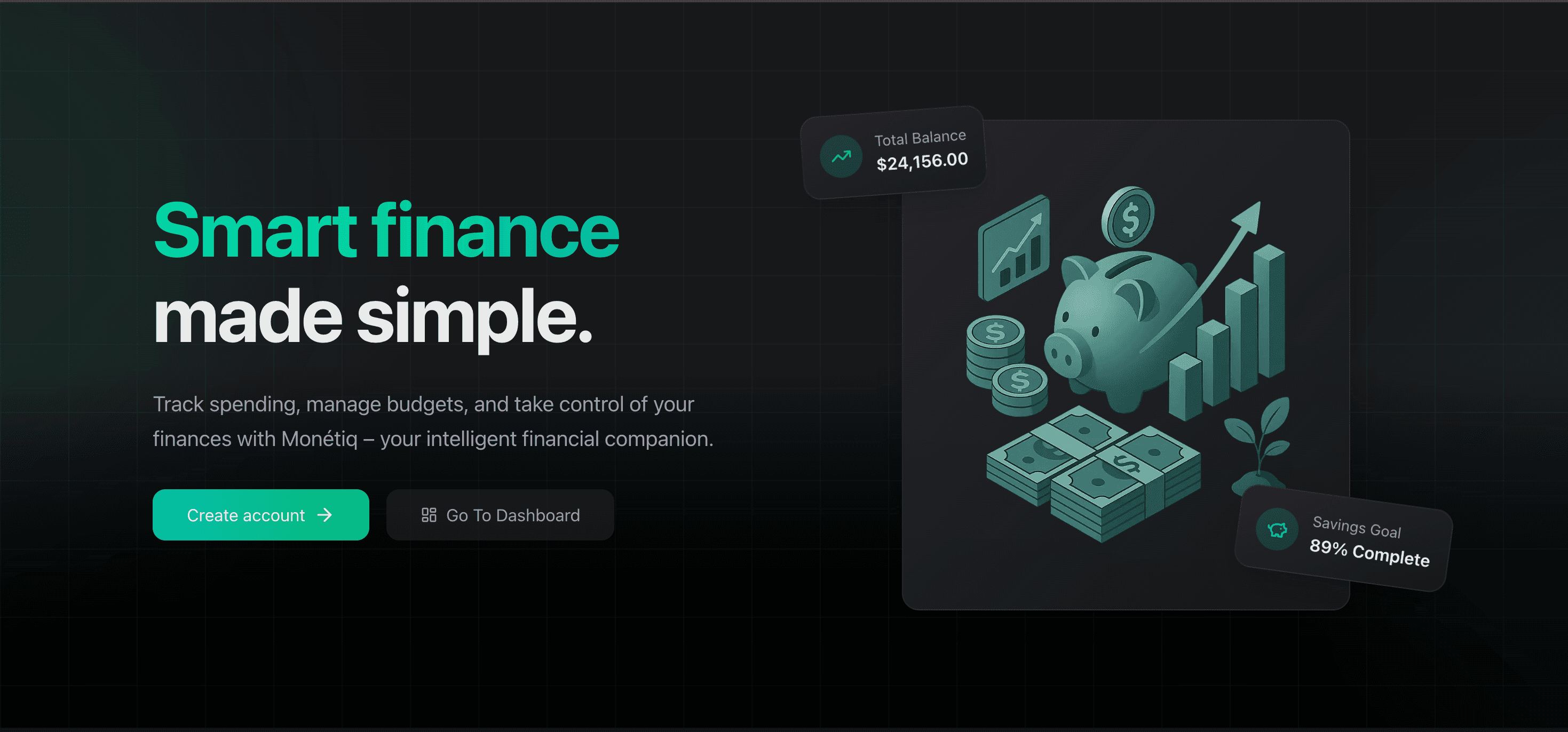 Monétiq - Personal Finance Management App